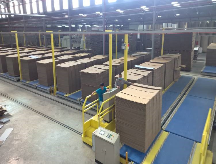 Cardboard conveyor customized design